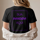 Camiseta Babylook - 100% Algodão (Gola Tradicional)