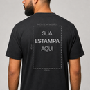 Camiseta Premium - 100% Algodão Penteado (Gola Canelada)
