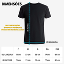 KIT 6 Camisetas Básicas - 100% Algodão Cardado (Gola Tradicional)