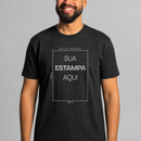 Camiseta Premium - 100% Algodão Penteado (Gola Canelada)