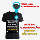 KIT 6 Camisetas Básicas - 100% Algodão Cardado (Gola Tradicional)