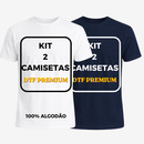 KIT2-CAMISETA-ALG-CAR-BRANCA/AZULMARINHO-GG