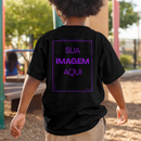 Camiseta Infantil - 100% Algodão (Gola Tradicional)