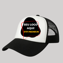 Boné Trucker - Aba Curva Ajustável de Tela